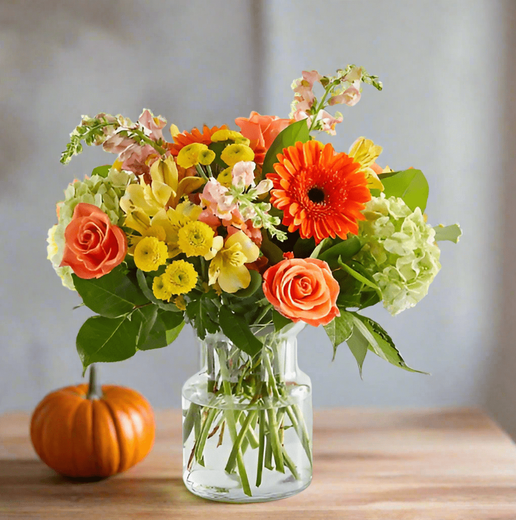 Amber Glow Bouquet - Autumn floral arrangement - Flower Shop in HollywoodFloral arangement