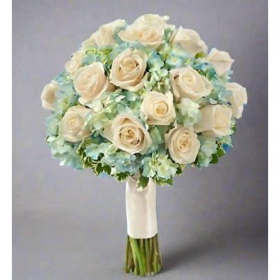 Brides Blue and White - Flower ChoiceWedding Flowers