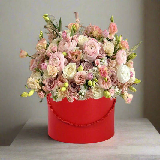 Crimson Romance Floral Box - Flower Shop in HollywoodFloral arrangement