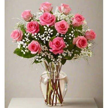 Just Pink Roses - Flower Shop in HollywoodFloral arrangement